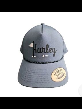 HURLEY THE AUTHENTIC HAT TRUCKER MESH SNAPBACK ONE SIZE Fits